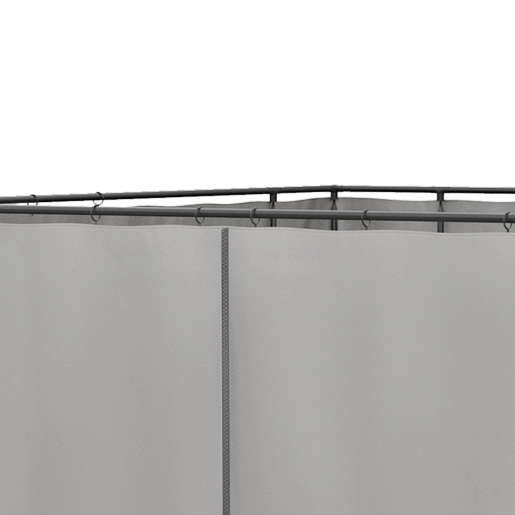 Pareti per Gazebo ¨C zephmum ¨C Grigio 302x205 cm