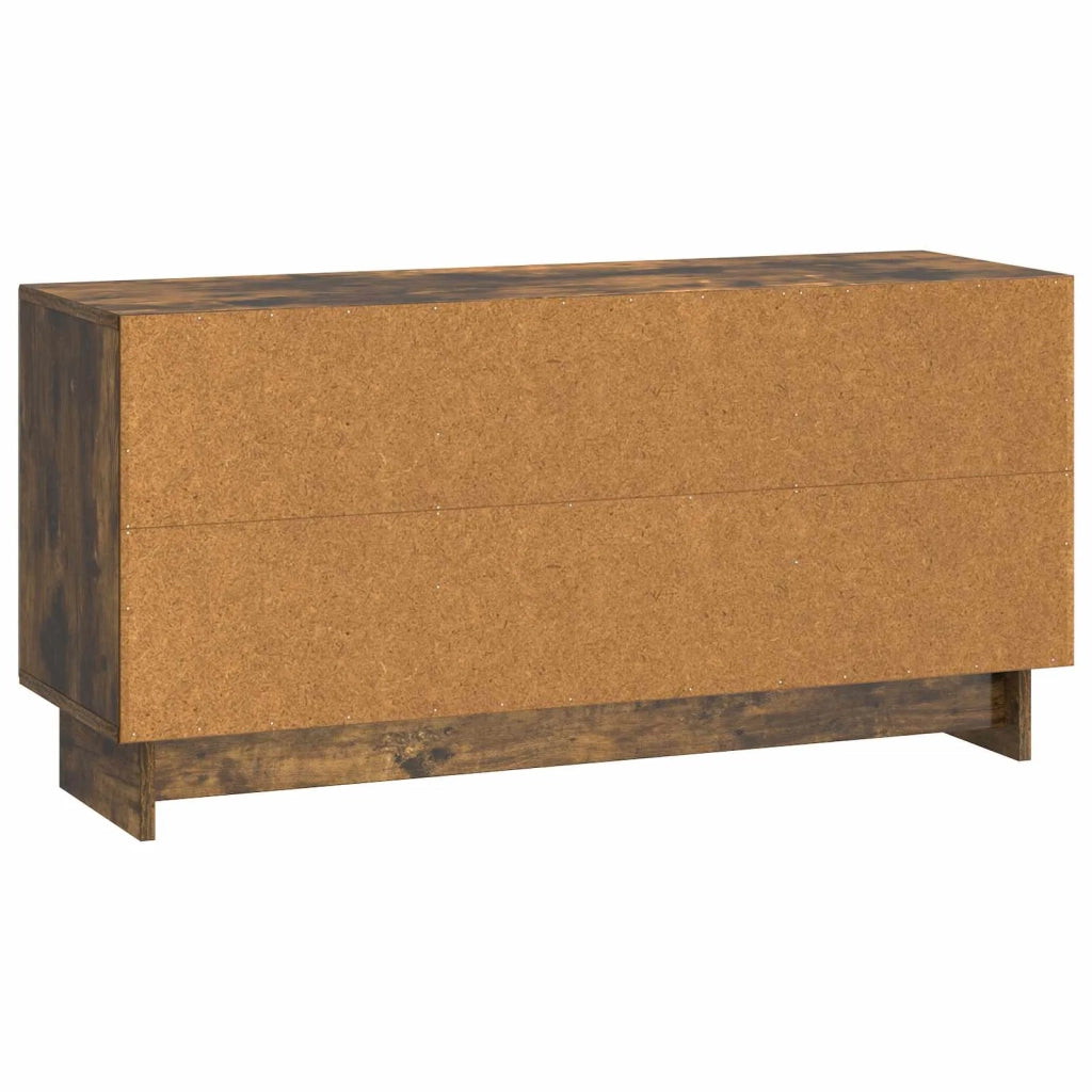 Mobile TV-Credenza per TV 102 x 34,5 x 50 cm Rovere Fumo Legno ingegnerizzato 244306