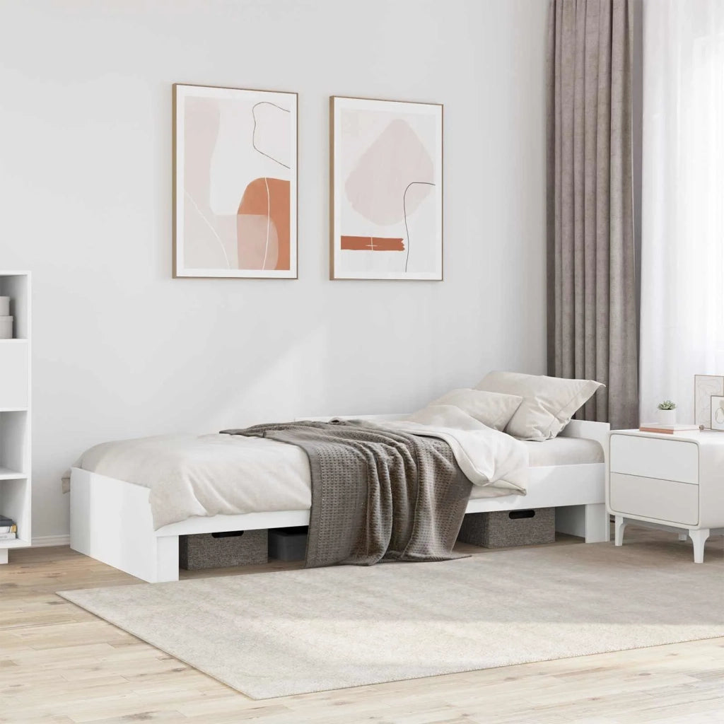 Struttura letto con testata Bianco 80 x 200 cm 8009035