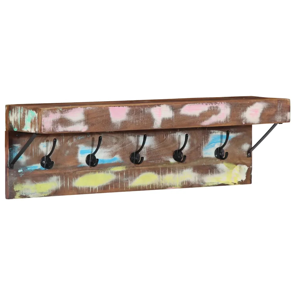 Appendiabiti Multicolore Legno massello di recupero 4102747