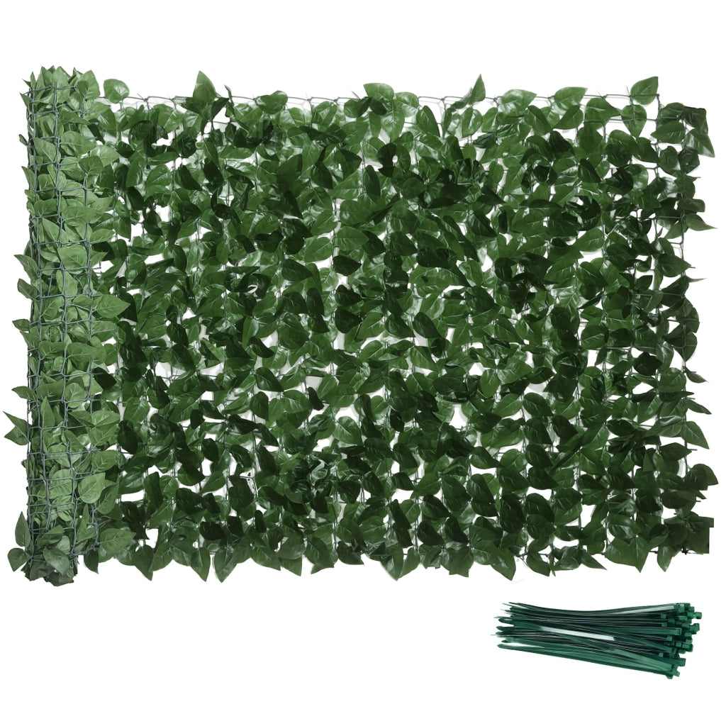 Siepe Artificiale ¨C Minimal ¨C Verde Scuro 300x100 cm