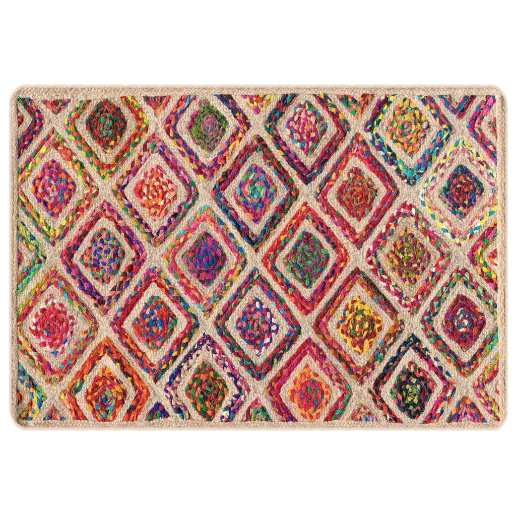 Tappeto Lavabile Multicolore 120x180 cm 136587