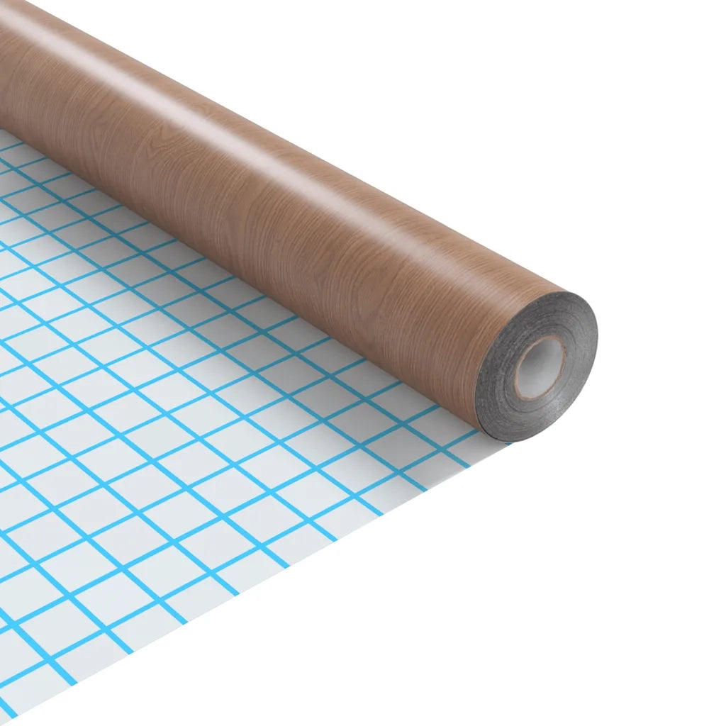Pellicole Autoadesive Mobili 2 pz Rovere Chiaro 500x90 cm PVC CFW3524101
