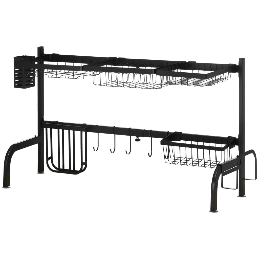 Scolapiatti estensibile ¨C Xylo ¨C 51-93 cm nero