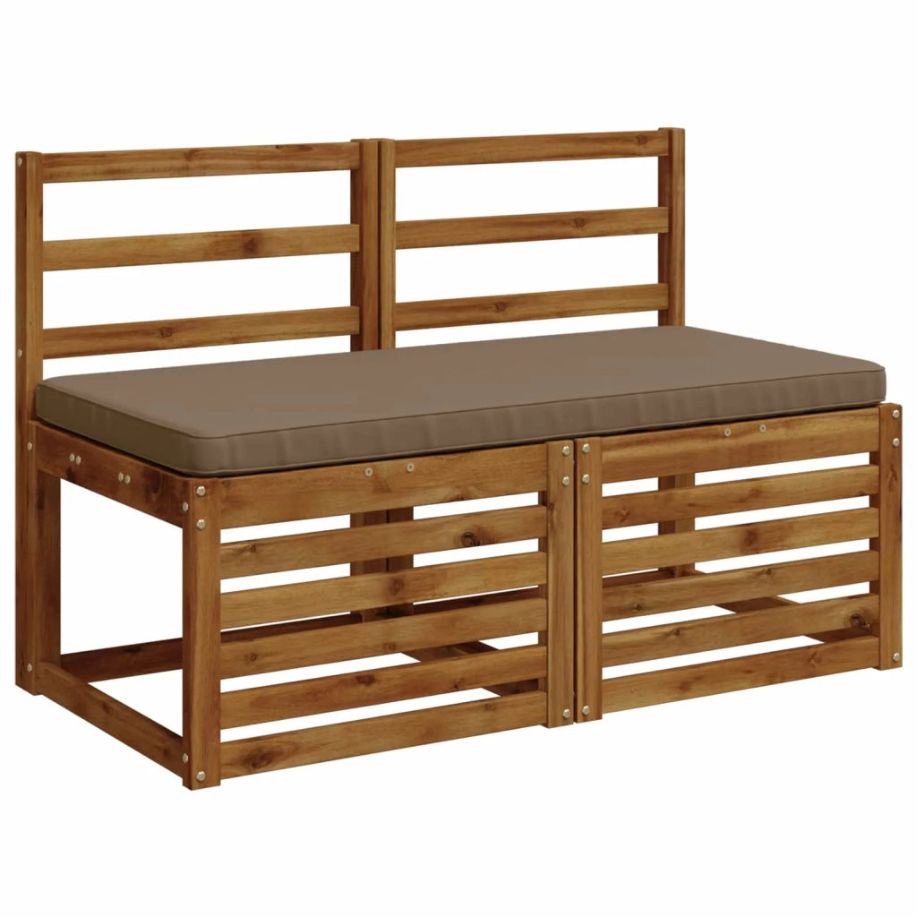 Cuscino per Panchina a 1 Pezzo VUGHT 100% Poliestere Tortora 951752
