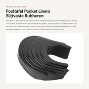 Tavolo da Piscina Coperture Sostitutive in Gomma Resistente ai Sfregamenti - 6 Accessori - Angoli Forati - Copertura Lato - Leggero - Facile da Installare - Coperture per Tavolo da Piscina
