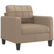 Poltrona | Sedia Relax Cappuccino 60 cm in Similpelle