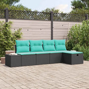 Set di divani 4 pz polyrattan 3360697