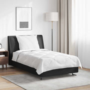 Duvet per Tutte le Stagioni con cuscino 2 pcs Bianco Microfibra 3376556