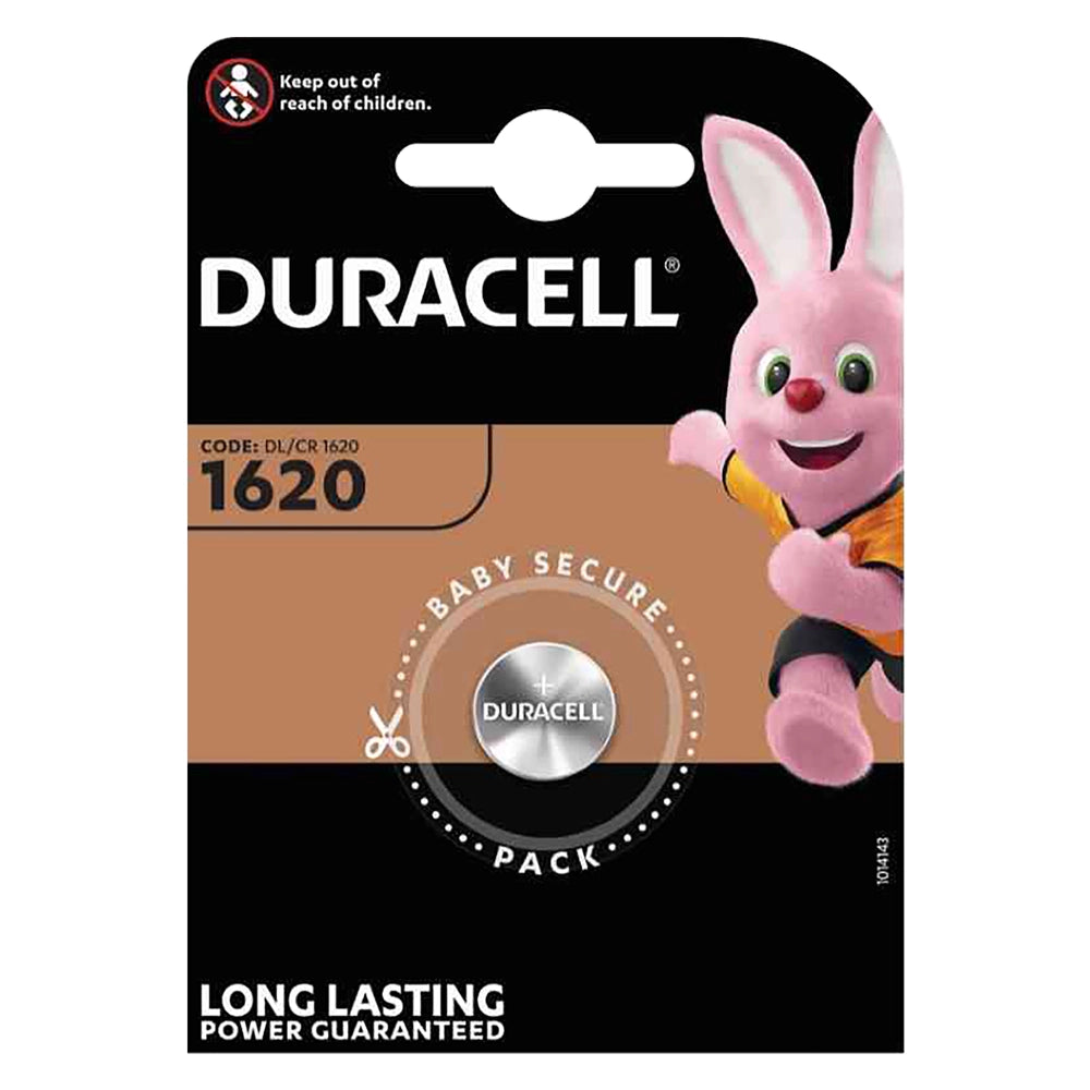 PILA A BOTTONE '1620' Pz 1- 3 V- 10 blister  - DURACELL