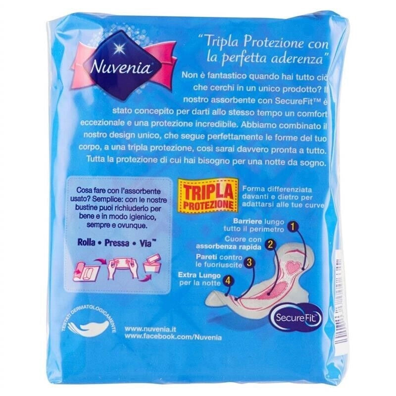 NUVENIA GOODNIGHT ULTRA CON ALI 10 PEZZI TRIPLA PROTEZIONE