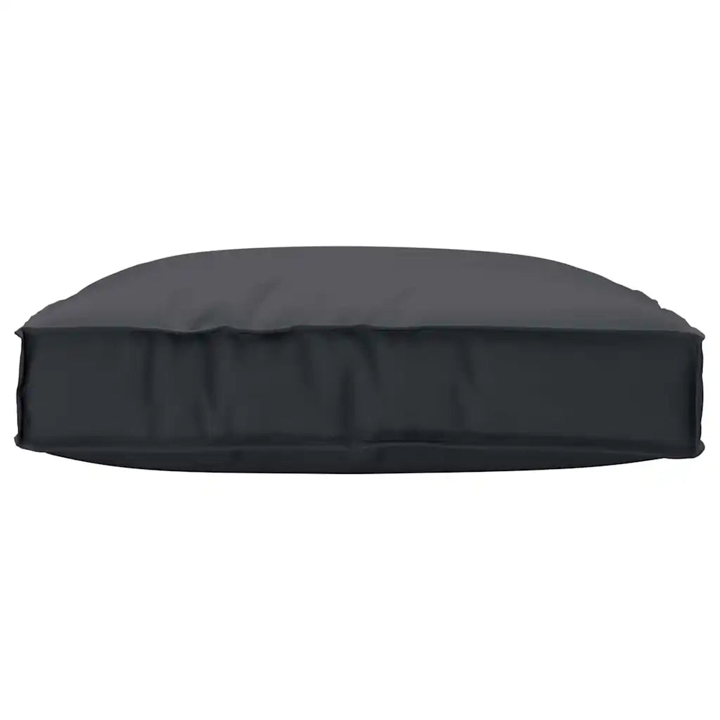 Cuscino Nero 80 x 80 x 12 cm Tessuto Oxford 42001512