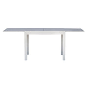 Tavolo Spalato 104/208X75 Alluminio Bianco Moia
