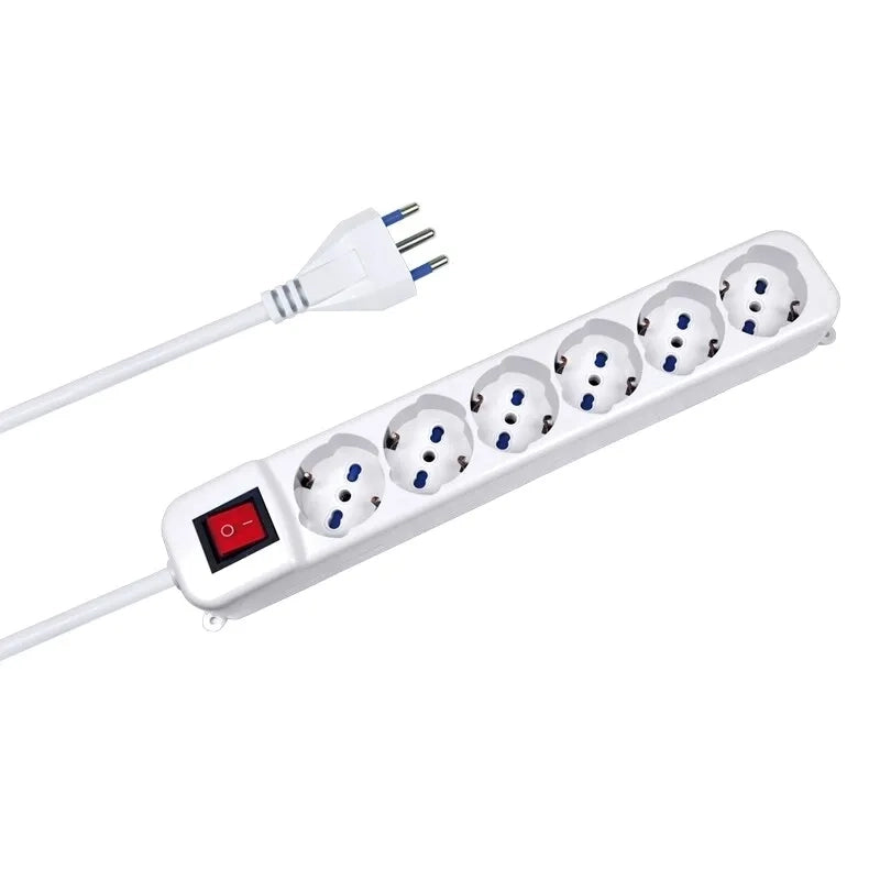 MULTIPRESA CON INTERRUTTORE IDEAL STAR 6 posti - IDEAL STAR