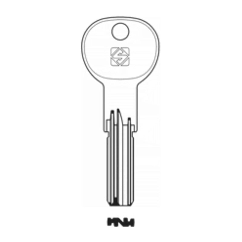 CHIAVI SILCA PUNZONATE IE15X OLC (COLLO LUNGO)- 5,0 pz