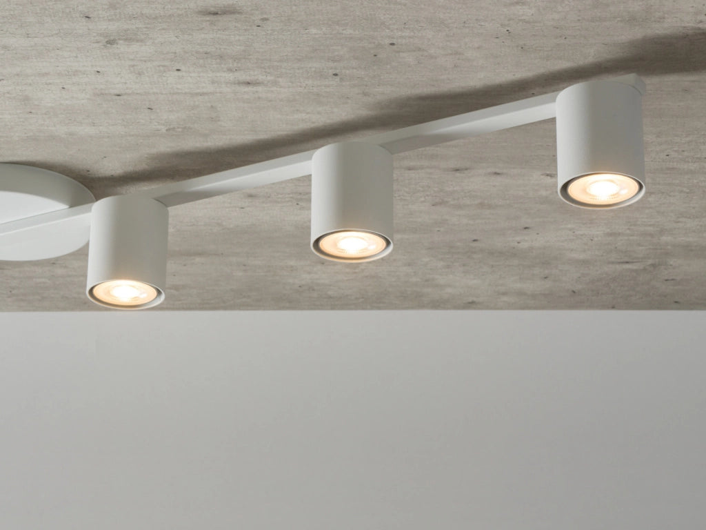 Plafoniera moderna bianca 5 spot GU10 Sky Sigma Lighting