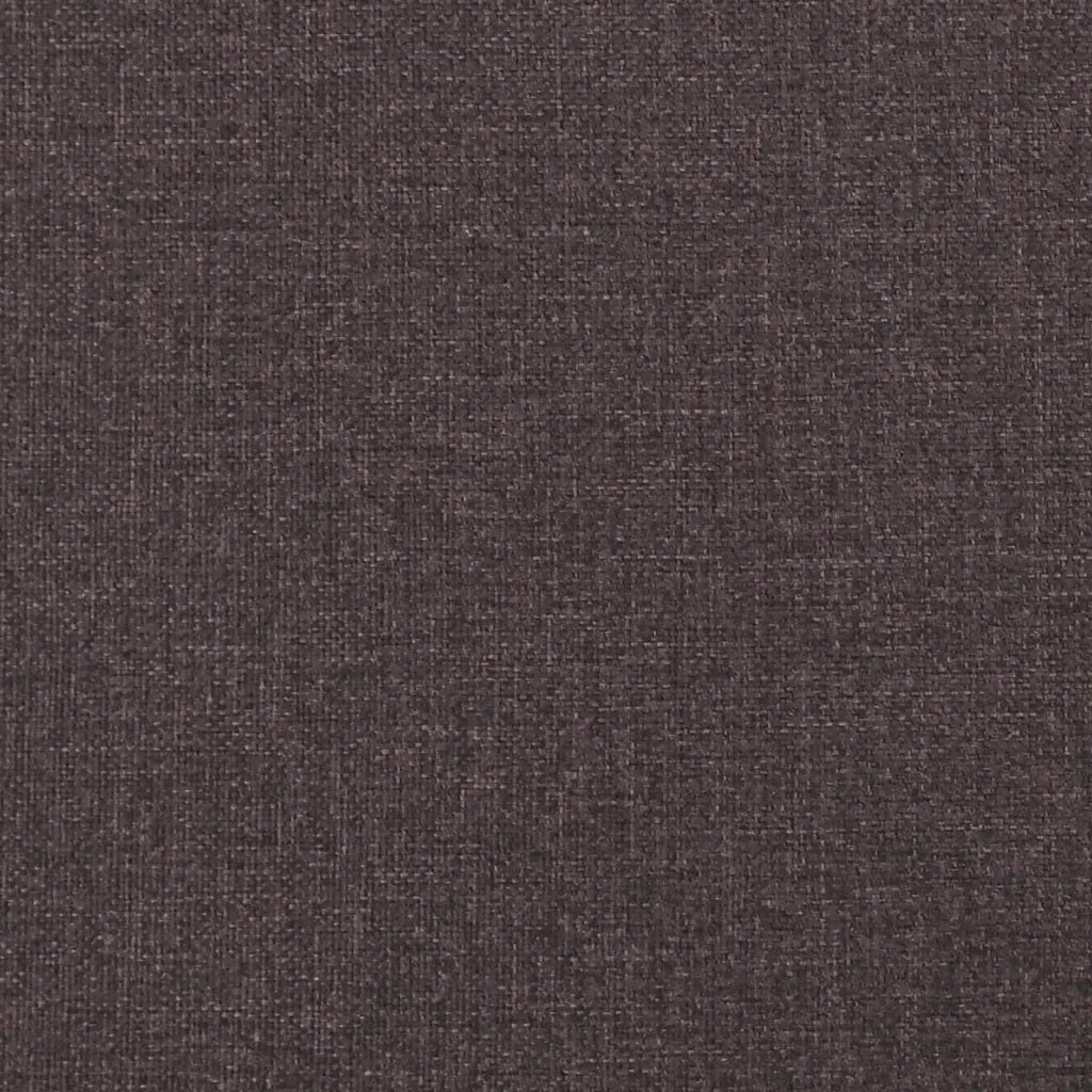 Poltrona Reclinabile Marrone Scuro in Tessuto 371756