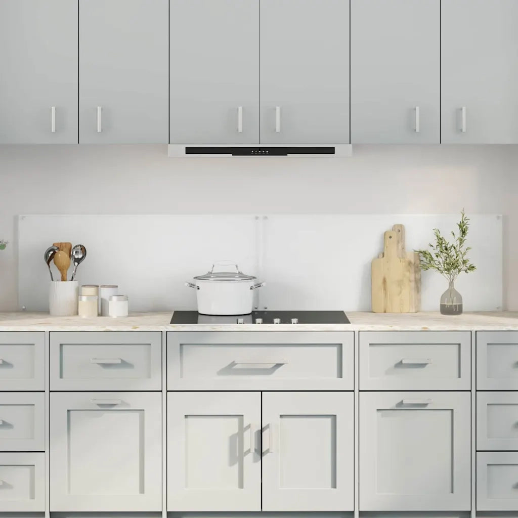 Schienale da cucina 2 pcs Trasparente 100 x 40 cm 3415431