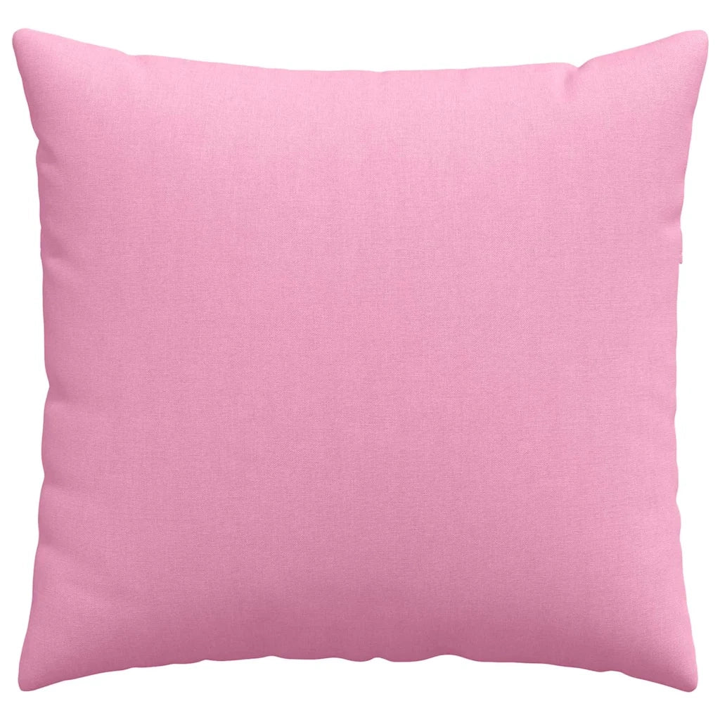Cuscini da Divano 2 pcs Rosa 50 x 50 cm Tessuto 42013969