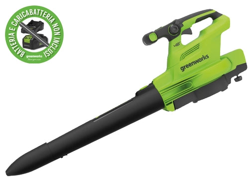 SOFFIATORE ASPIRATORE GREENWORKS 48V GD48BVII