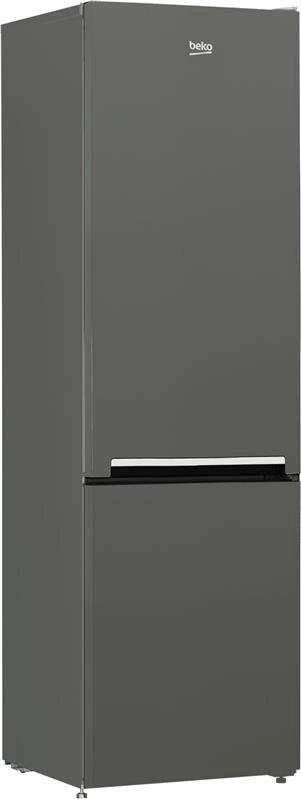 BEKO FRIGORIFERO COMBINATO GRIGIO LIBERA INSTALLAZIONE CRISTALLO INFRANGIBILE RCSA300K40GN