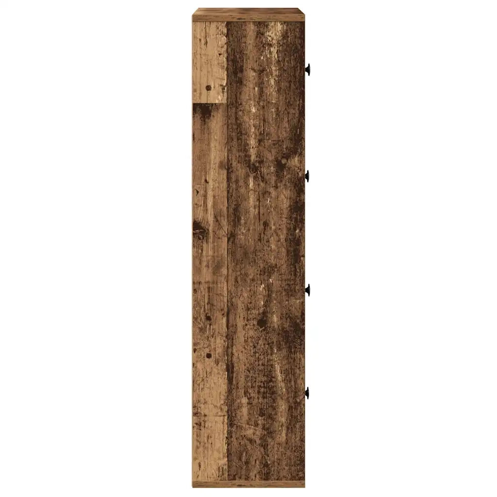 Libreria Legno Vecchio 60x24x101,5 cm in Truciolato 860398