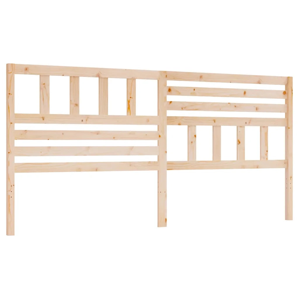 Testiera | Testata per Letto 206x4x100 cm in Legno Massello di Pino