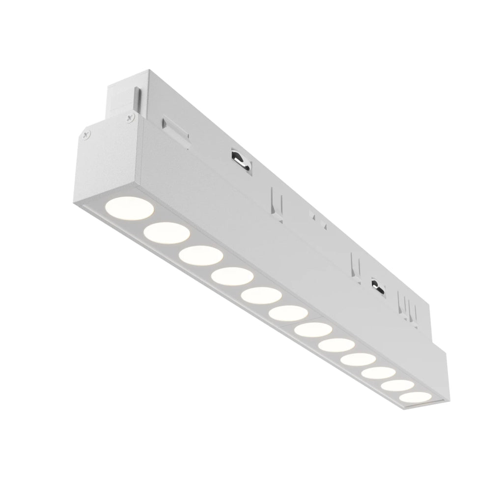 Maytoni Lampada a Binario Exility Points 1 luce LED integrato bianco alluminio