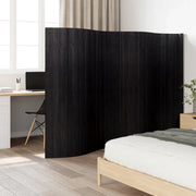 Divisorio Ambienti | Divider per stanze | Paravento Nero Larghezza 400 cm Altezza 165 cm in Bamb¨´