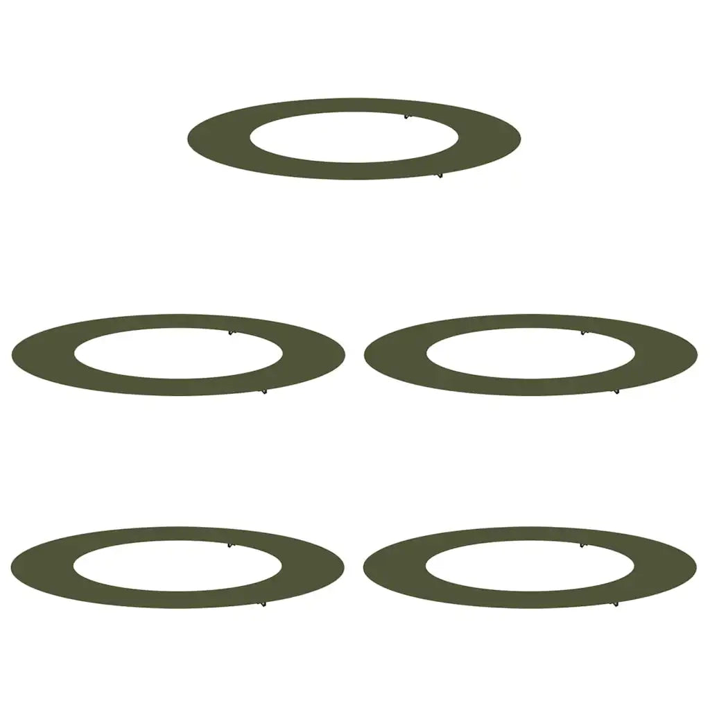 adatto per Anelli d'Albero Piatto 5 pcs Oliver verde Ø50 / 80 cm 873697