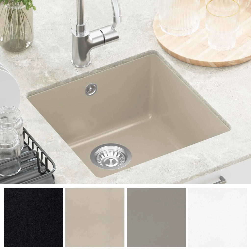 Lavello Beige 430 x 460 mm 80% Quarzo e 20% Resina 42028422