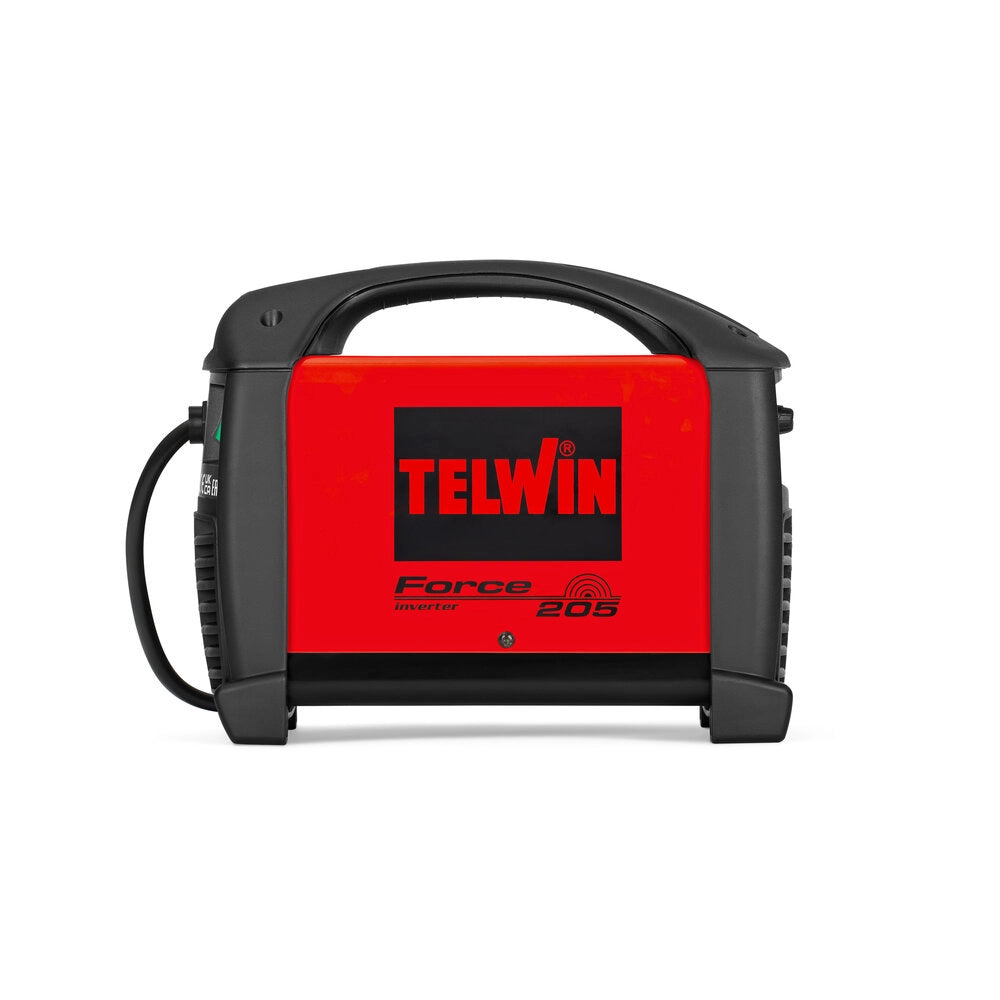 SALDATRICE INVERTER AD ELETTRODO MMA FORCE 205 VALIGETTA PLASTICA 200A TELWIN