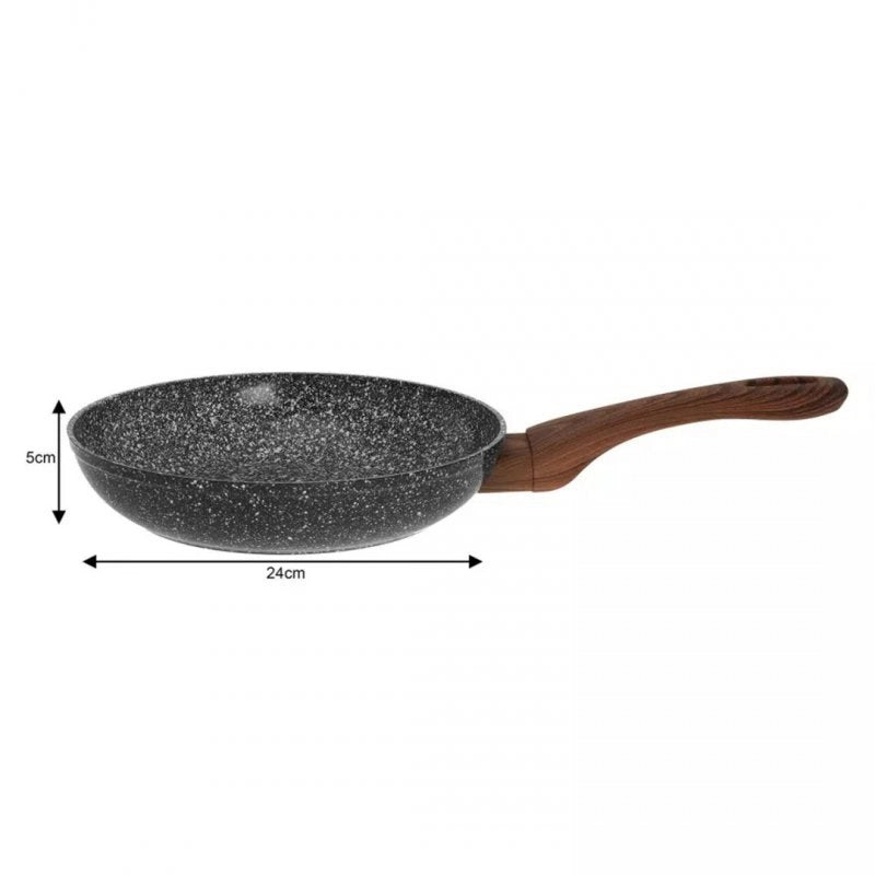 Kinghoff KH-1028 Padella in granito Ø24cm Pentole antiaderenti