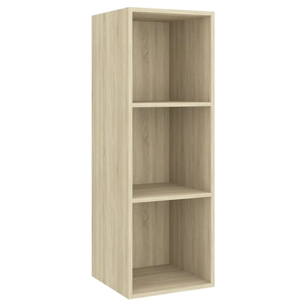Set di mobili da 3 pezzi comprensivo di armadio credenza mobile porta TV soggiorno/camera da letto/salotto legno ingegnerizzato rovere Sonoma marrone 02_0024606