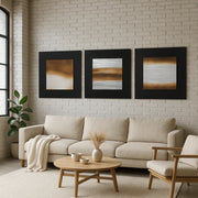 Olio su tela da parete strokes 80x80 cm design moderno | Duzzle