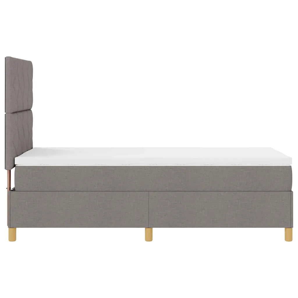 Letto a molle con materasso Talpa 90 x 200 cm Tessuto 3339669