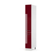 Vicco Armadio da farmacia Rosso bordeaux lucido 30 cm
