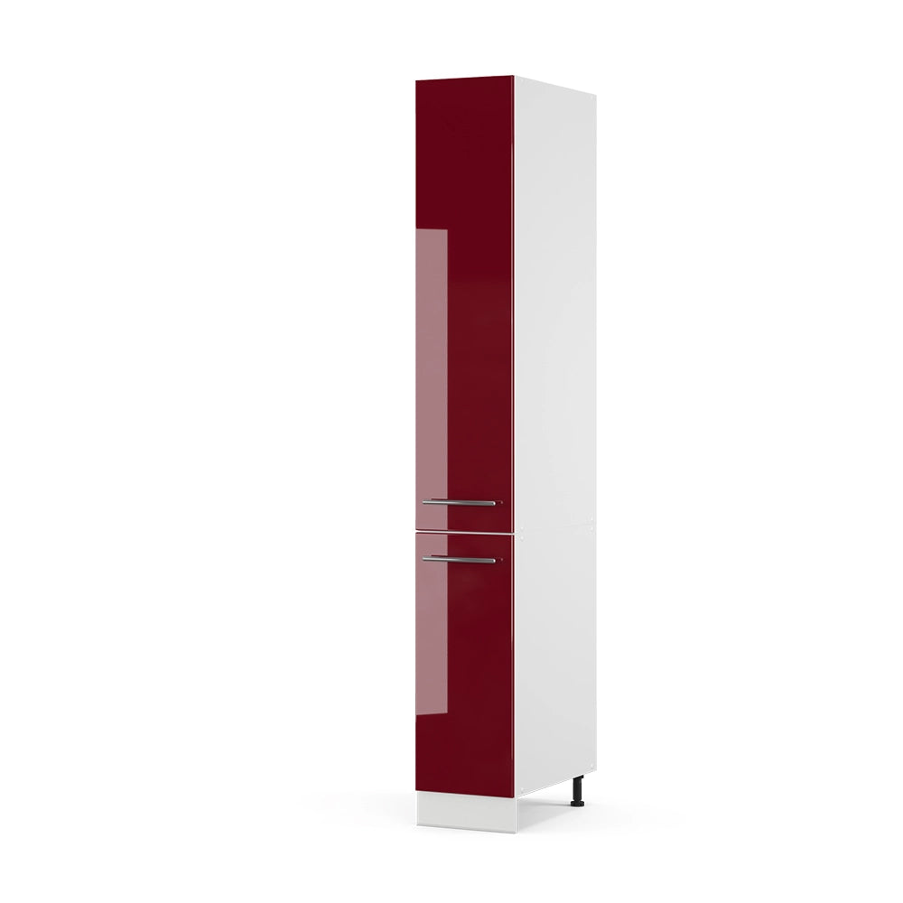 Vicco Armadio da farmacia Rosso bordeaux lucido 30 cm