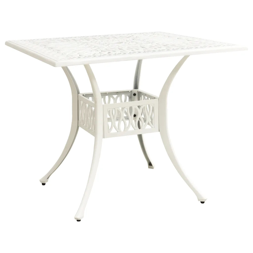 Set da Bistrot 3 pz in Alluminio Pressofuso Bianco 3070588