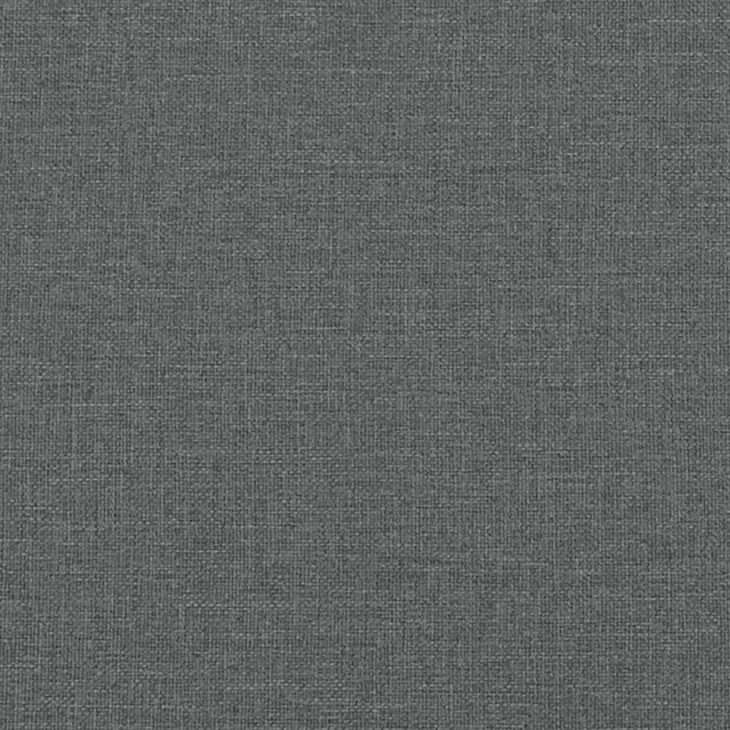 Divano a 2 Posti-Sofa 2 Posti Grigio Scuro 120 cm in Tessuto 254808