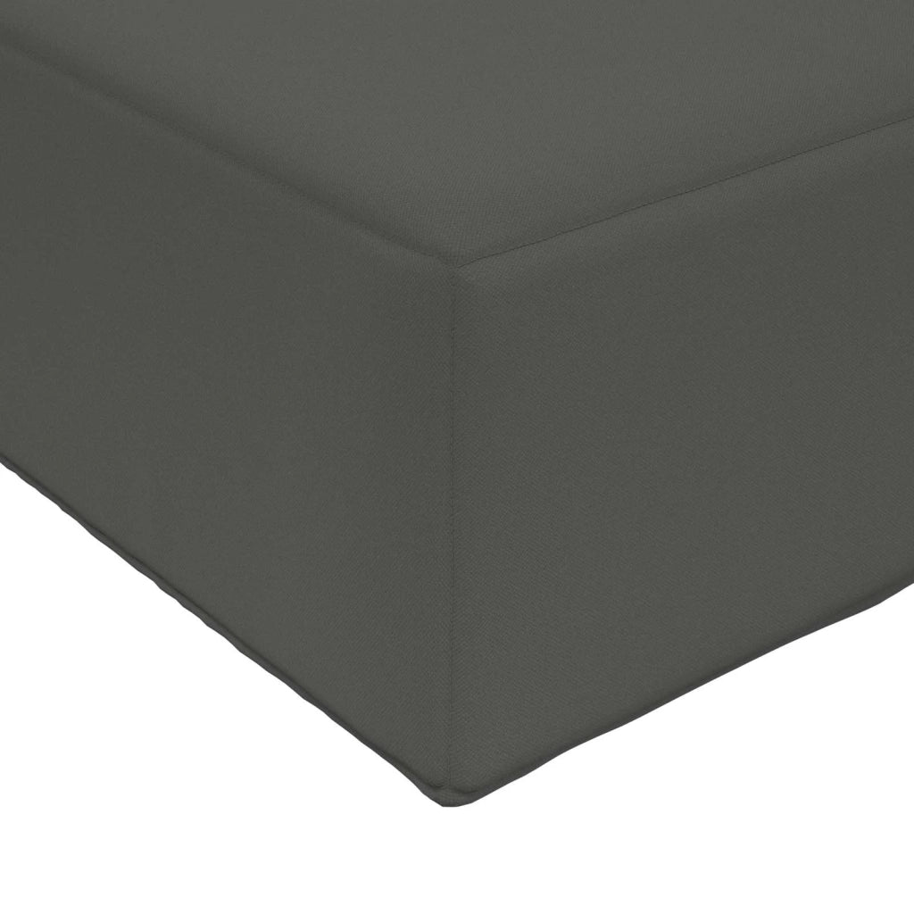 Cuscino per sedie | Cuscino per divano da esterno Antracite 80 x 80 x 8 cm