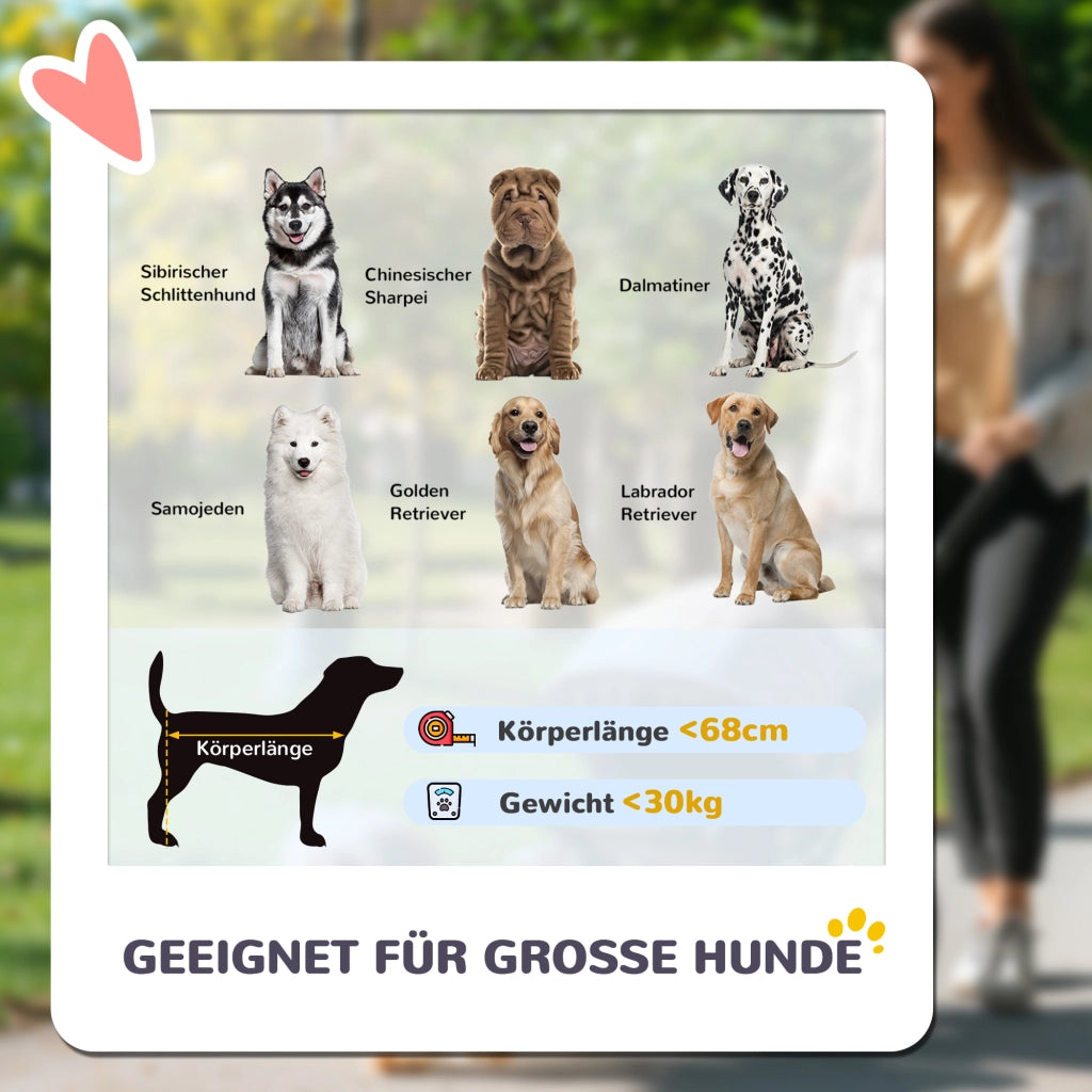 Carrello per Cani Pieghevole ¨C Minimal ¨C Grigio