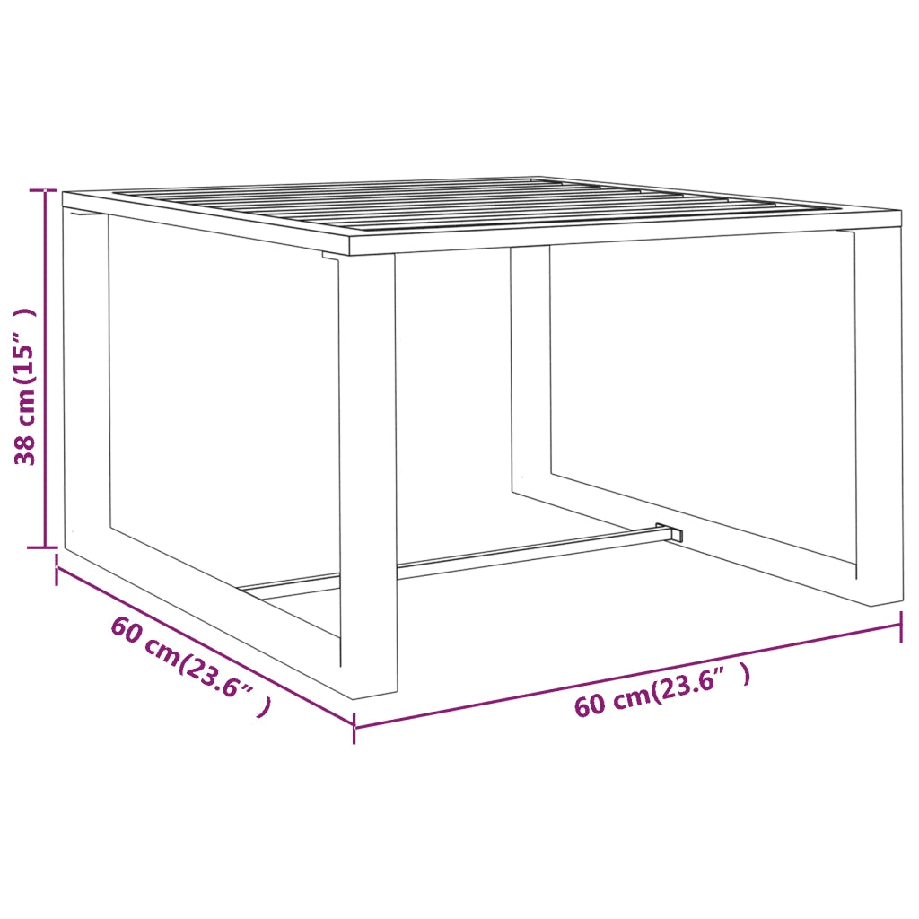Set Divani da Giardino 11 pz con Cuscini in Alluminio Antracite 3107828