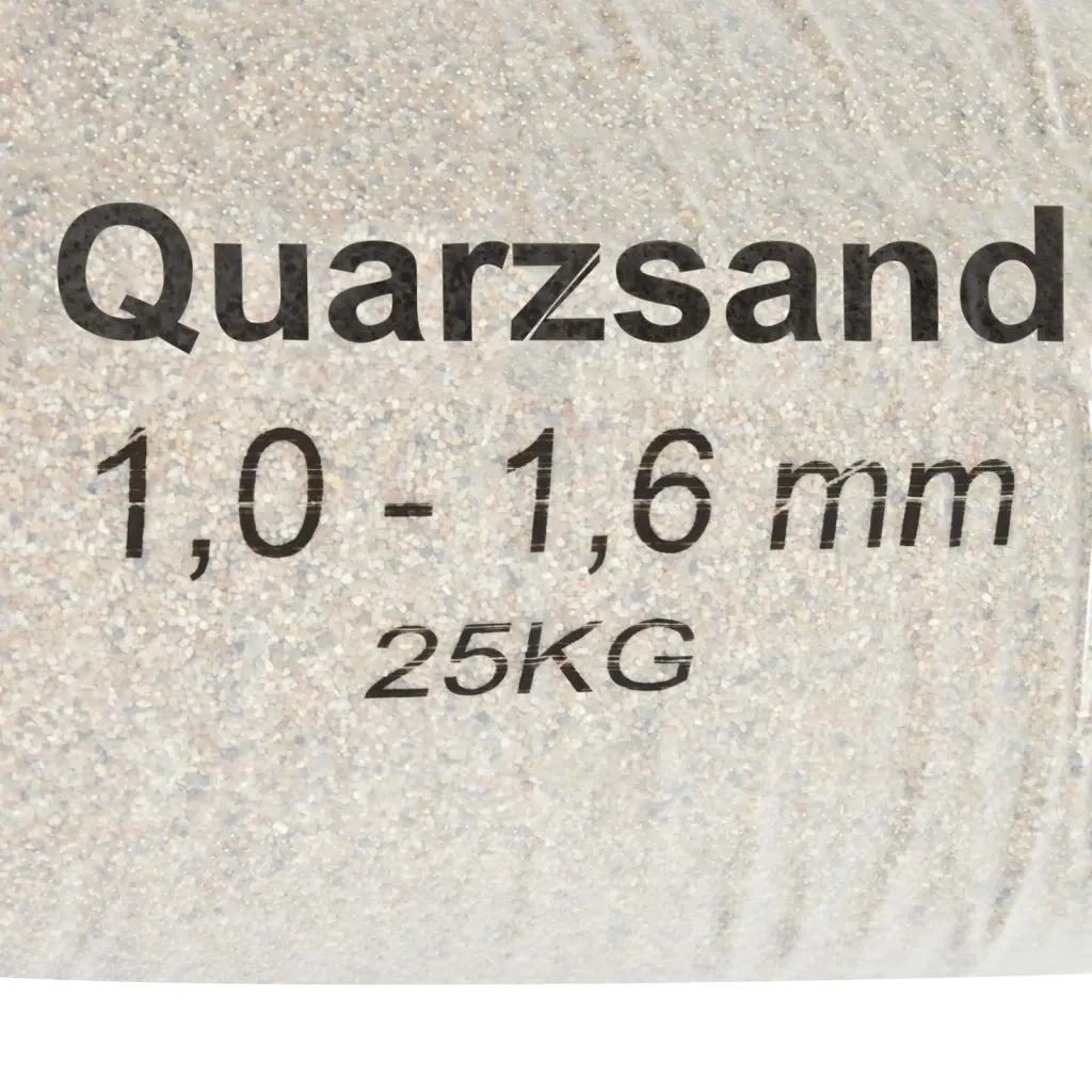 Sabbia Filtrante 25 kg 1,0-1,6 mm