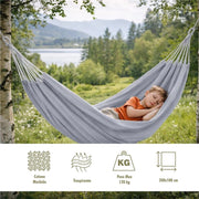 AMACA IN COTONE FLEXY PORTATA 120 KG DIMENSIONI 200 X 100 CM