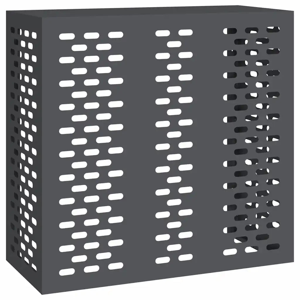 Copertura per condizionatore d'aria Antracite 110 x 50 x 105 cm 865913