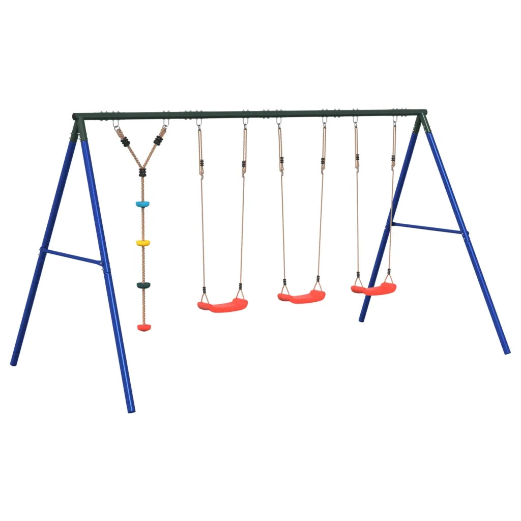 Set Gioco da Esterno con Altalene e Altalena a Disco CFW4407978