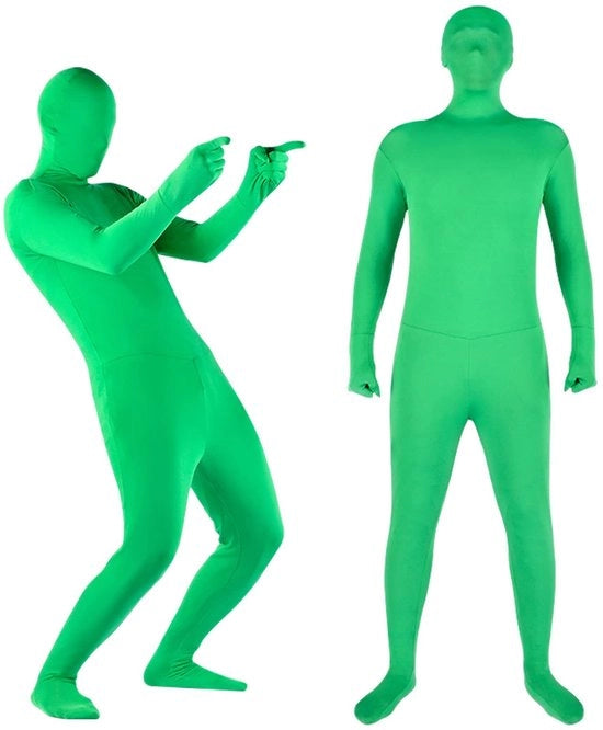 Kit di abbigliamento Greenscreen per il corpo unisex