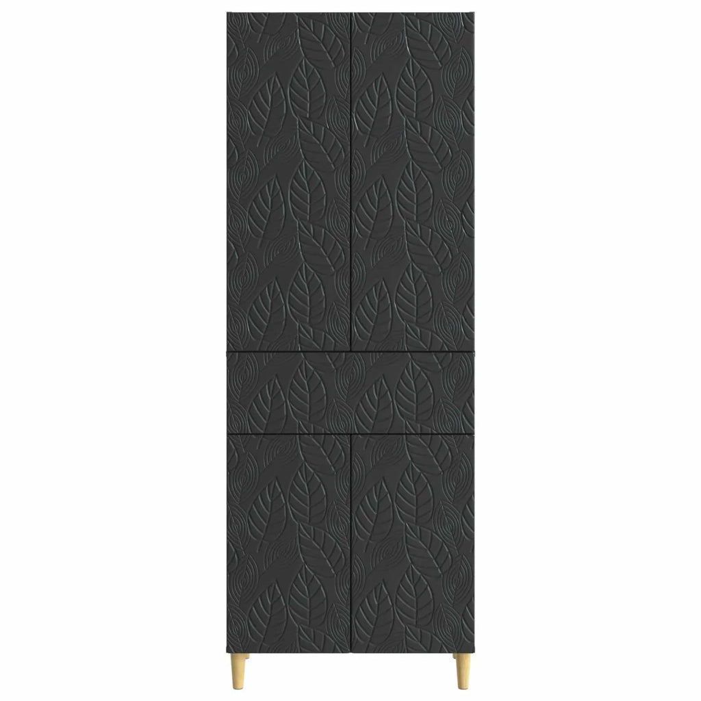 Set di armadi 2 pcs Nero Legno ingegnerizzato 3416746