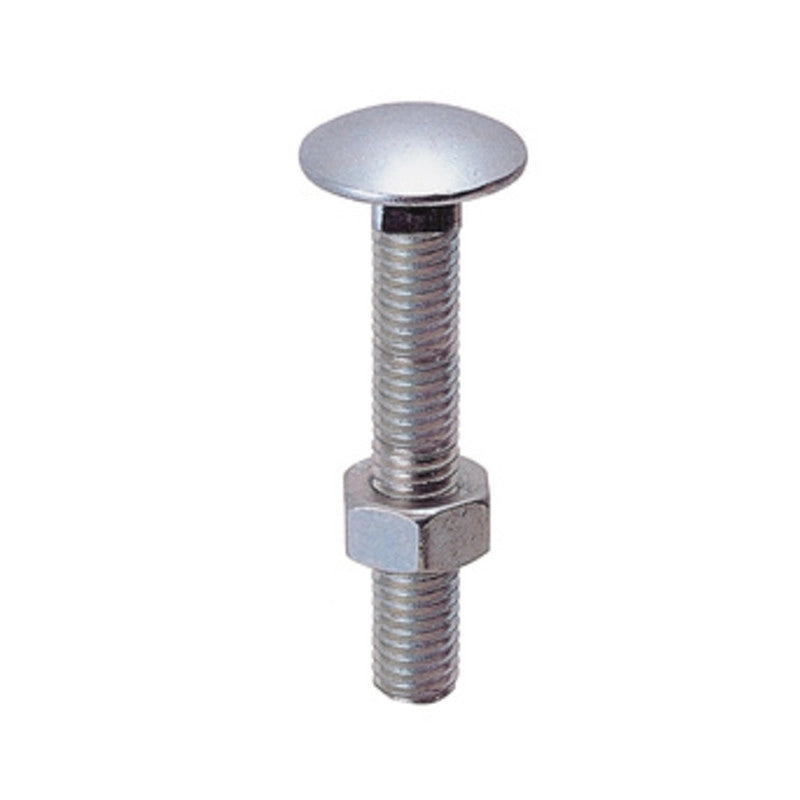 SC BULLONE C/DADO TTDQ  6X 16MM ZINCATO 20 PZ